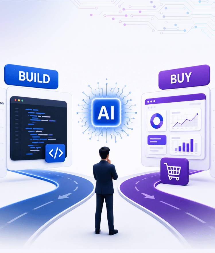 Build or buy software speed flexibility and scalability