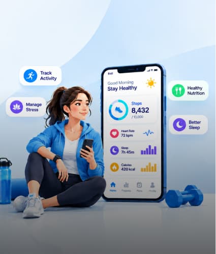 Wearable Wellness App Development