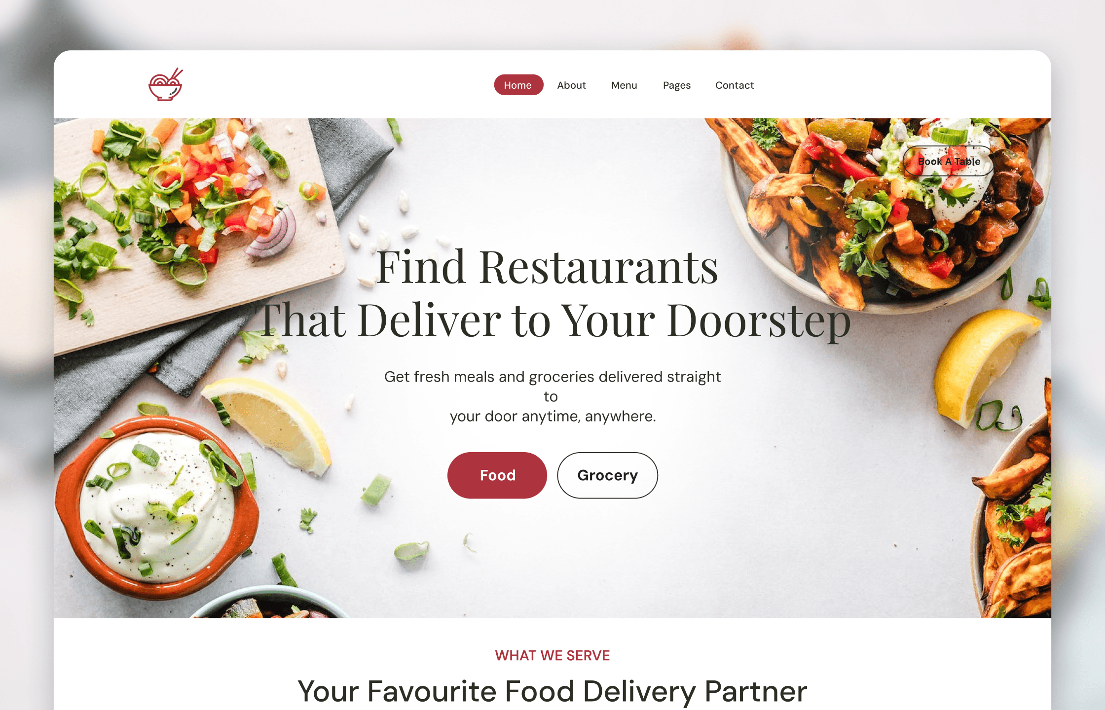 Innovative Food & Grocery Delivery App: Redefining Convenience
