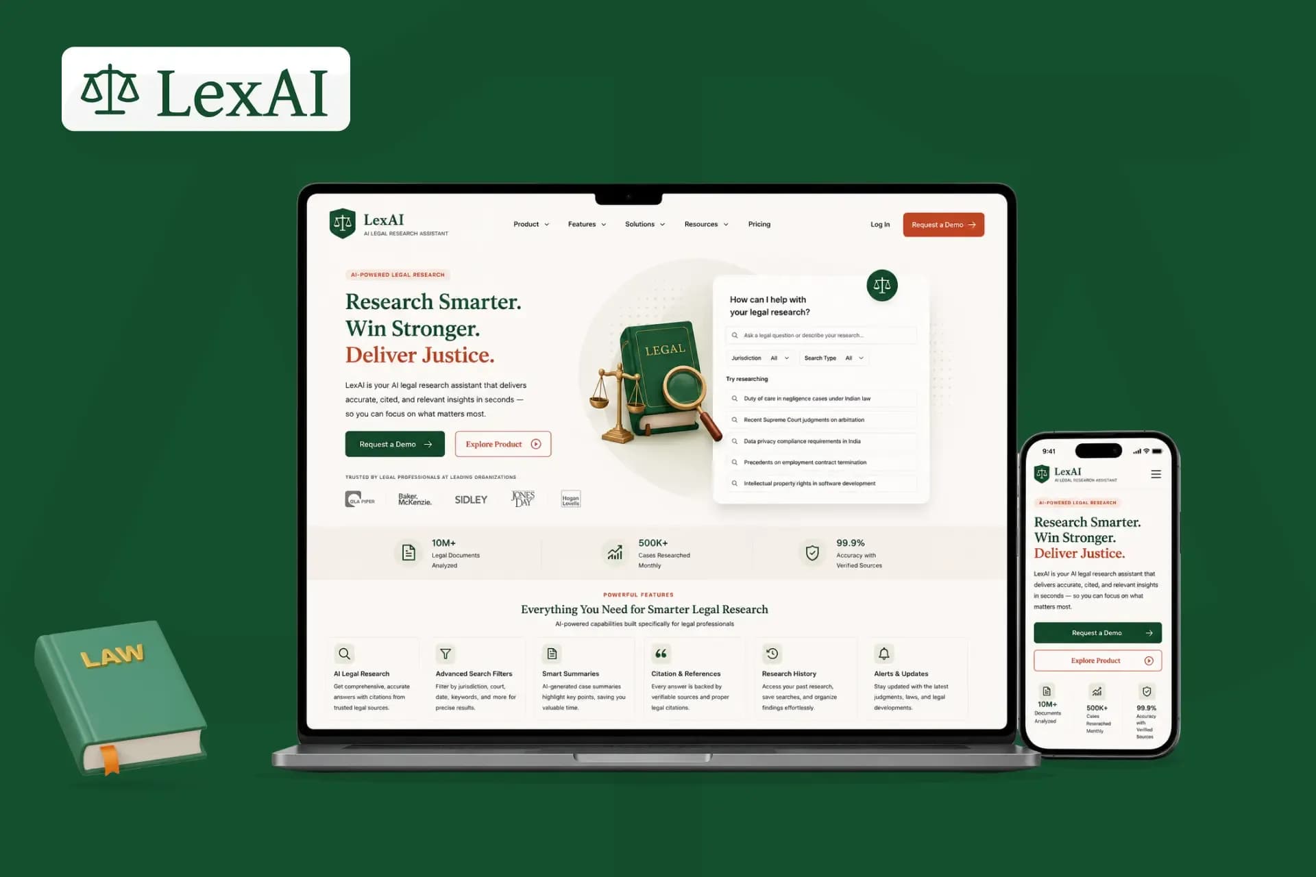  AI Legal Research Assistant for Legal Intelligence Tool