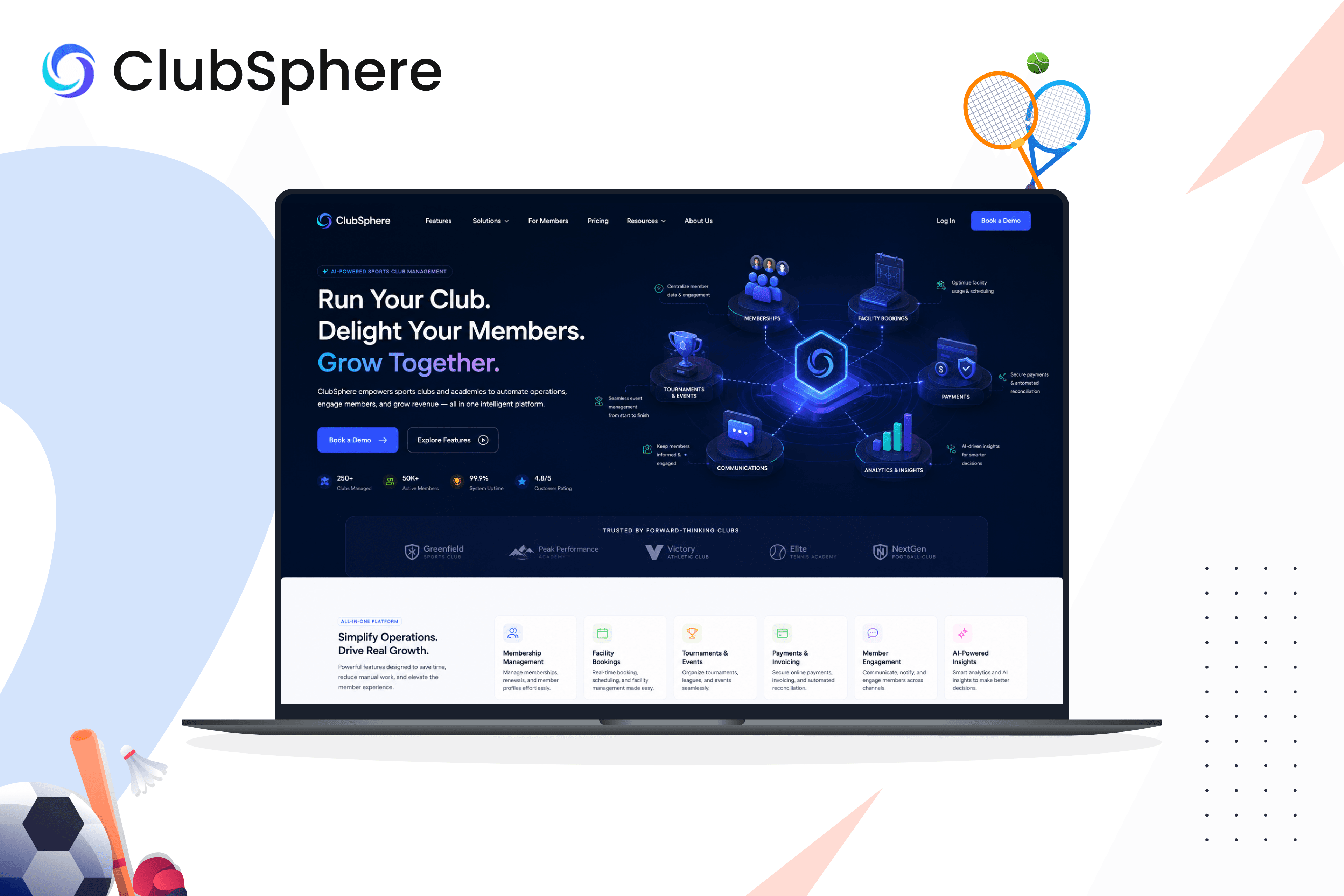 AI-Powered Sports Club Management Platform