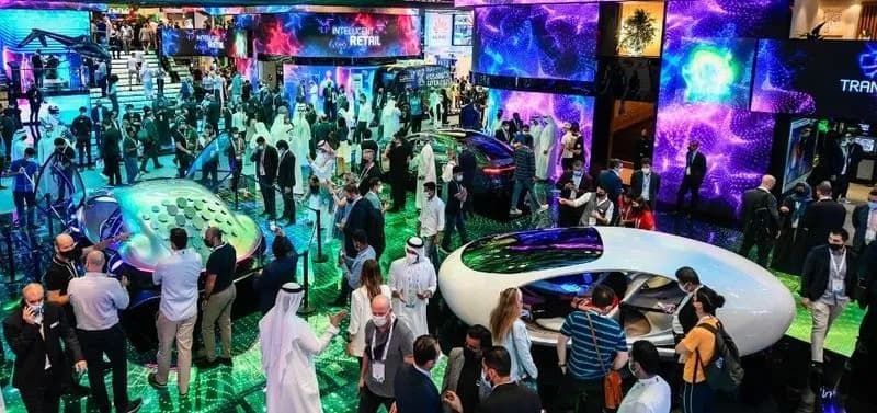 GITEX Dubai Exhibition Crowd