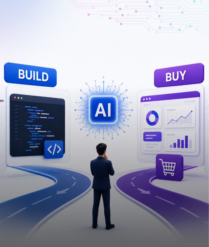 Build or Buy Software in the AI Era: Enterprise Guide 2026