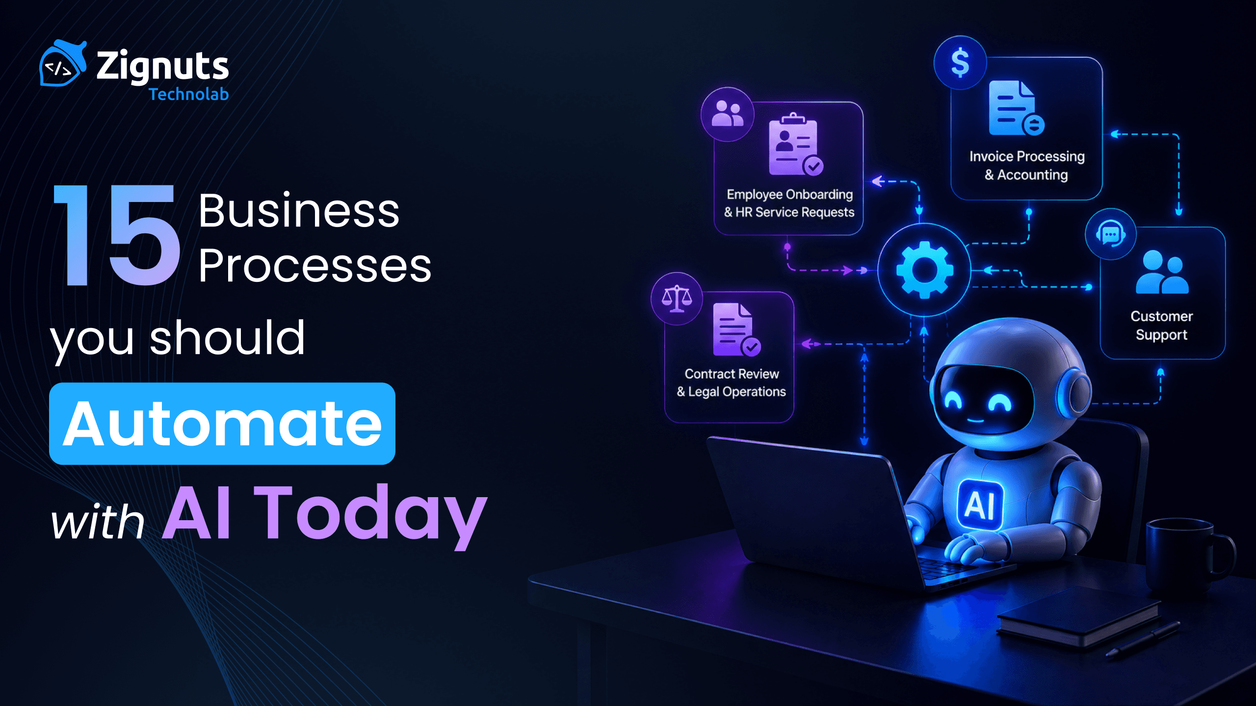 15 Business Processes You Should Automate with AI Today