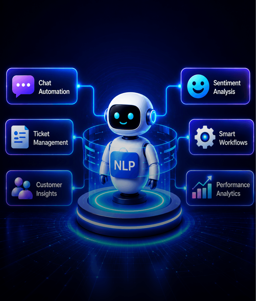 AI in operations illustrating natural language workflows