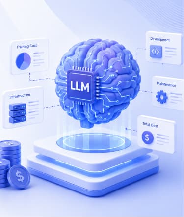LLM Development Services Cost by Project Type