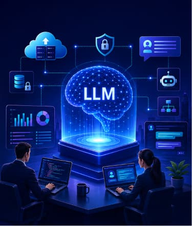 Enterprise LLM Development Services architecture